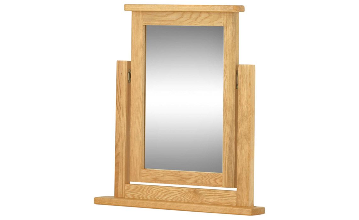 Pembroke Oak Dressing Table Mirror