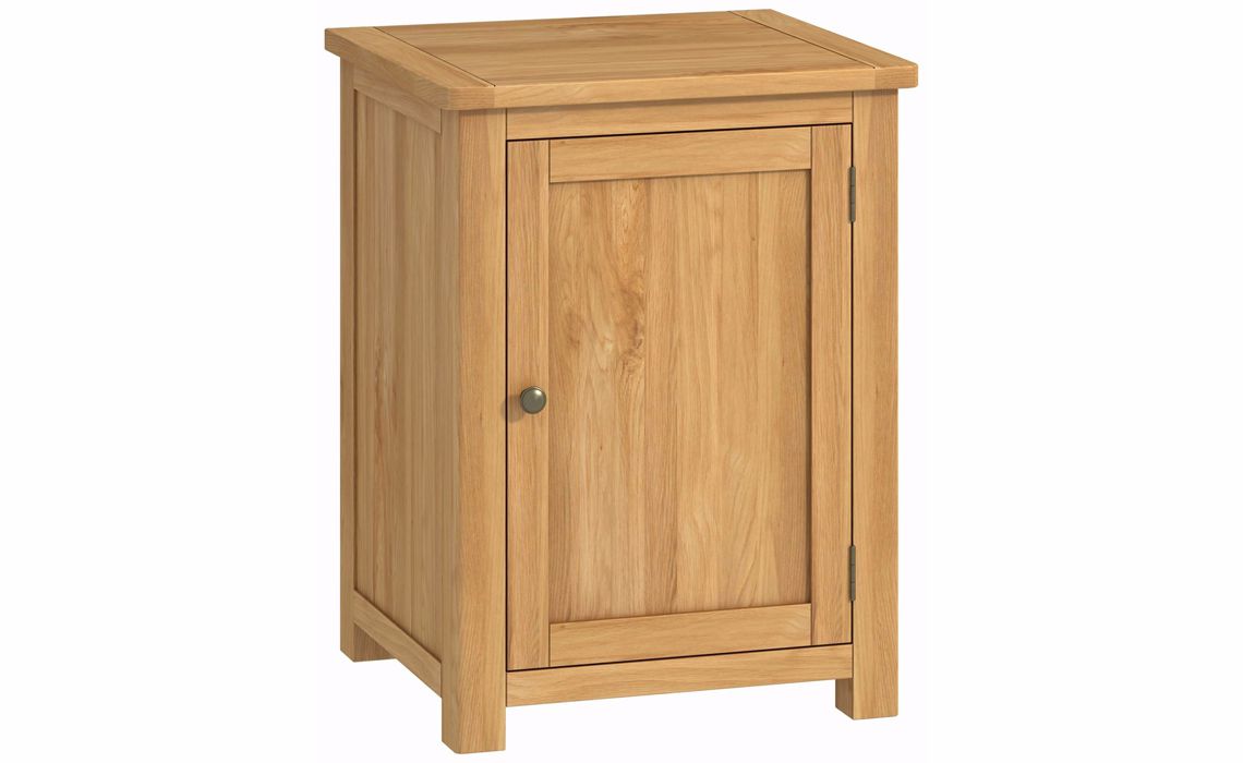 Pembroke Oak Office 1 Door Cabinet