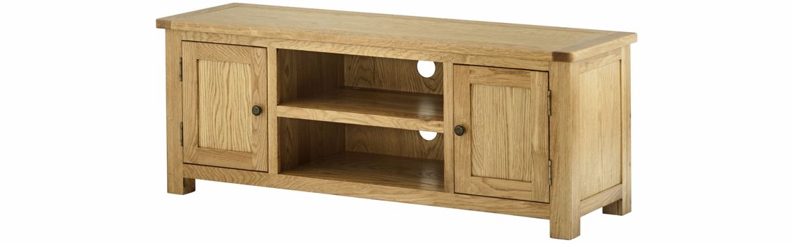 Pembroke Oak Large TV Cabinet