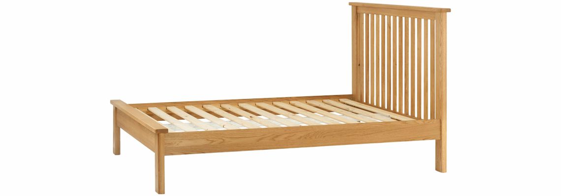 Pembroke Oak 4ft6 Double Bed Frame