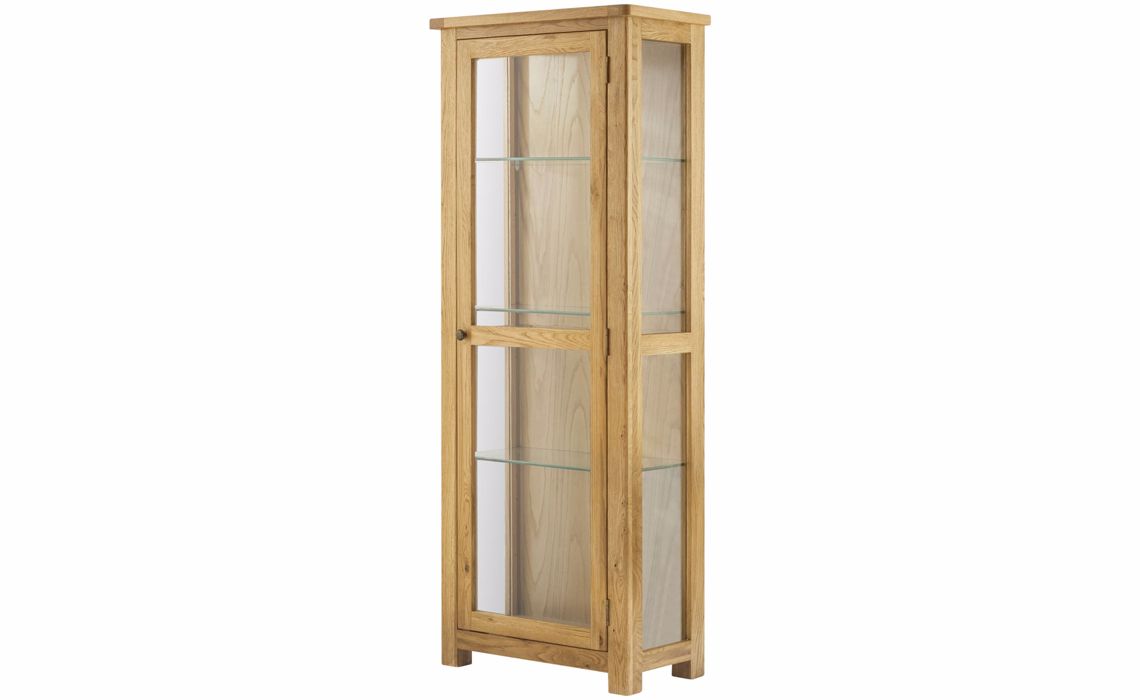 Pembroke Oak Glazed Display Cabinet