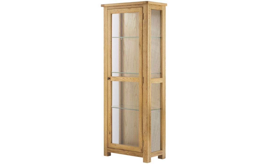 Pembroke Oak Glazed Display Cabinet
