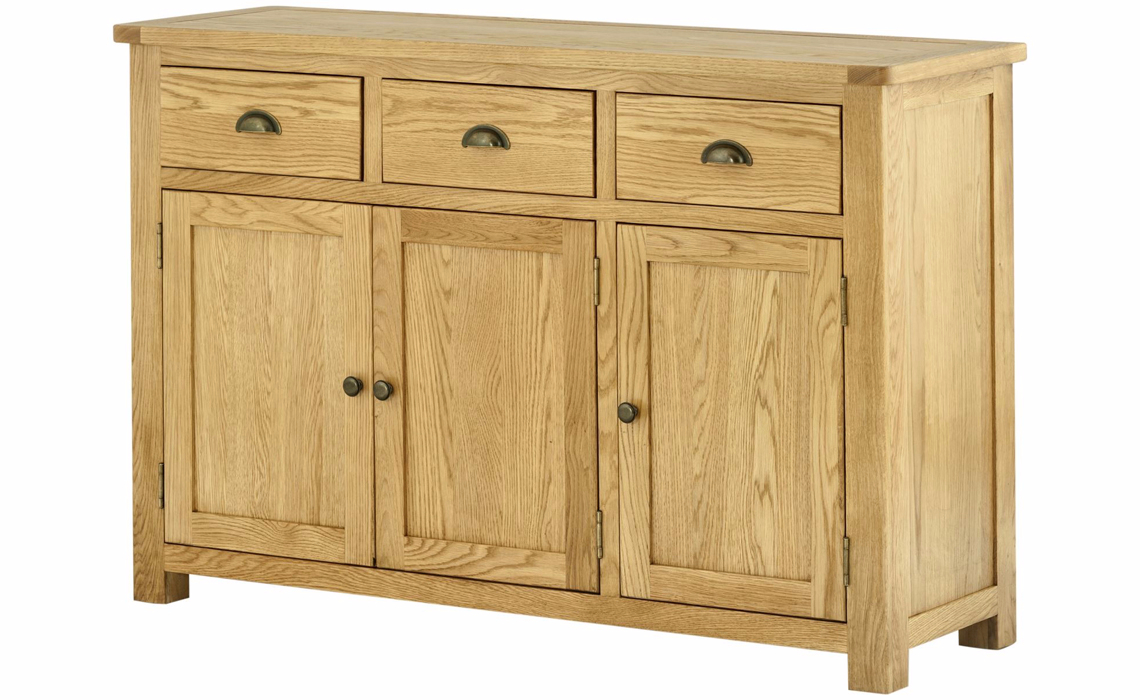 Pembroke Oak 3 Door Sideboard