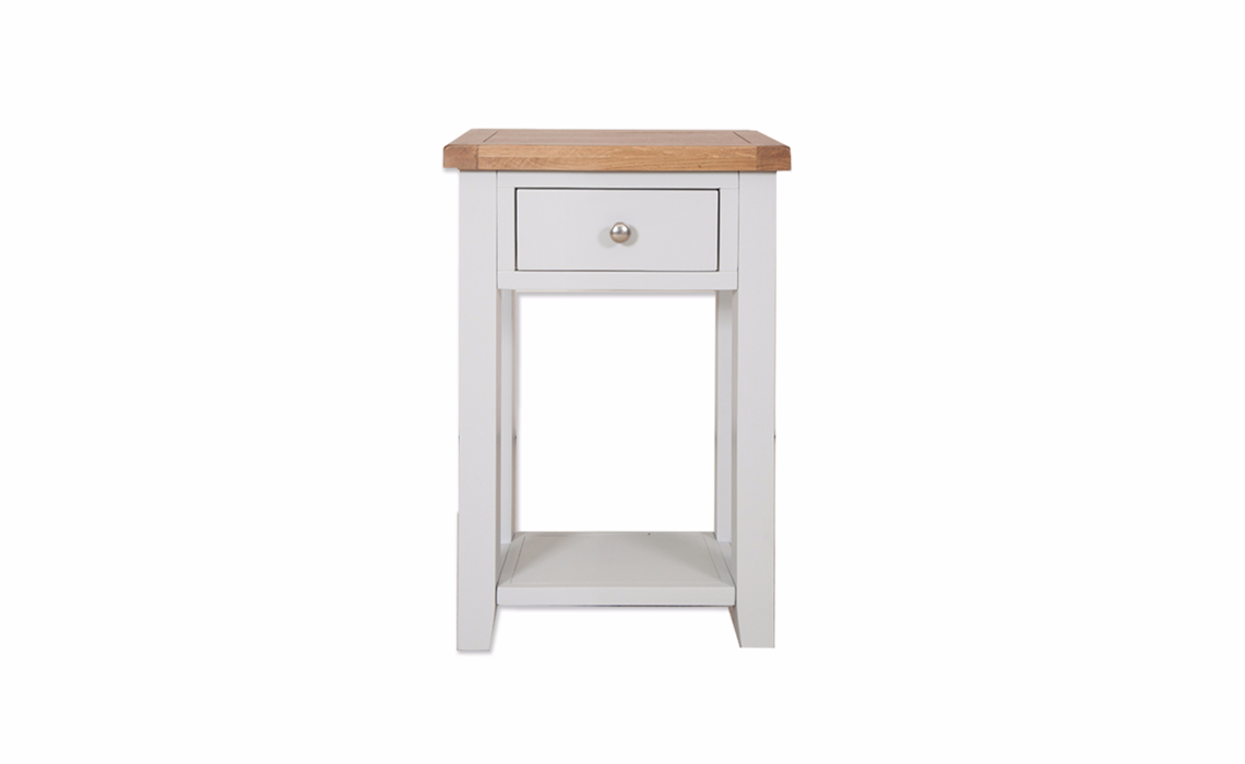 Henley Grey Painted 1 Drawer Console Table