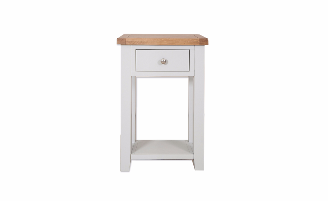Henley Grey Painted 1 Drawer Console Table