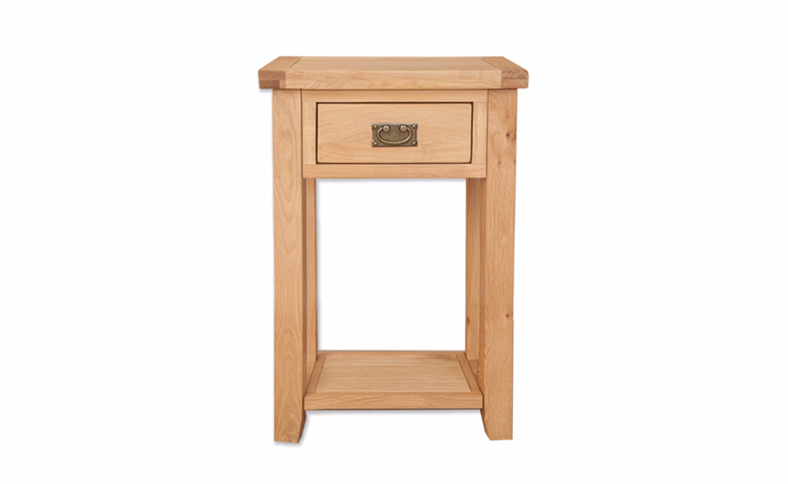 Windsor Natural Oak 1 Drawer Console Table