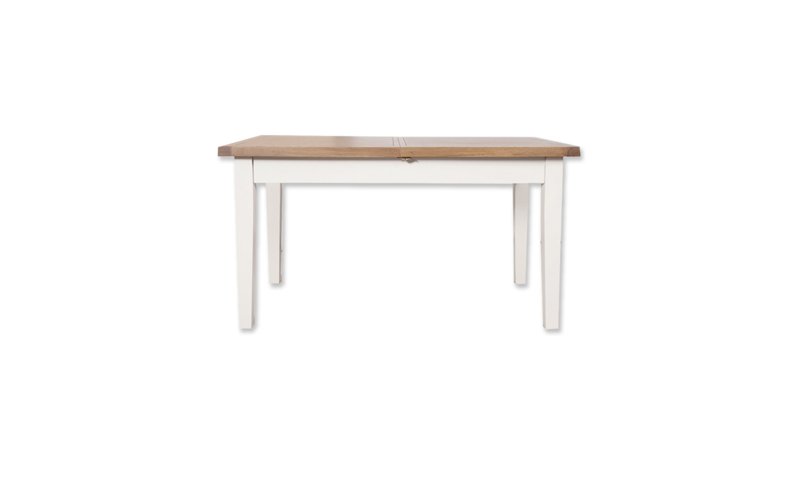 Henley White Painted 160-210cm Extending Dining Table