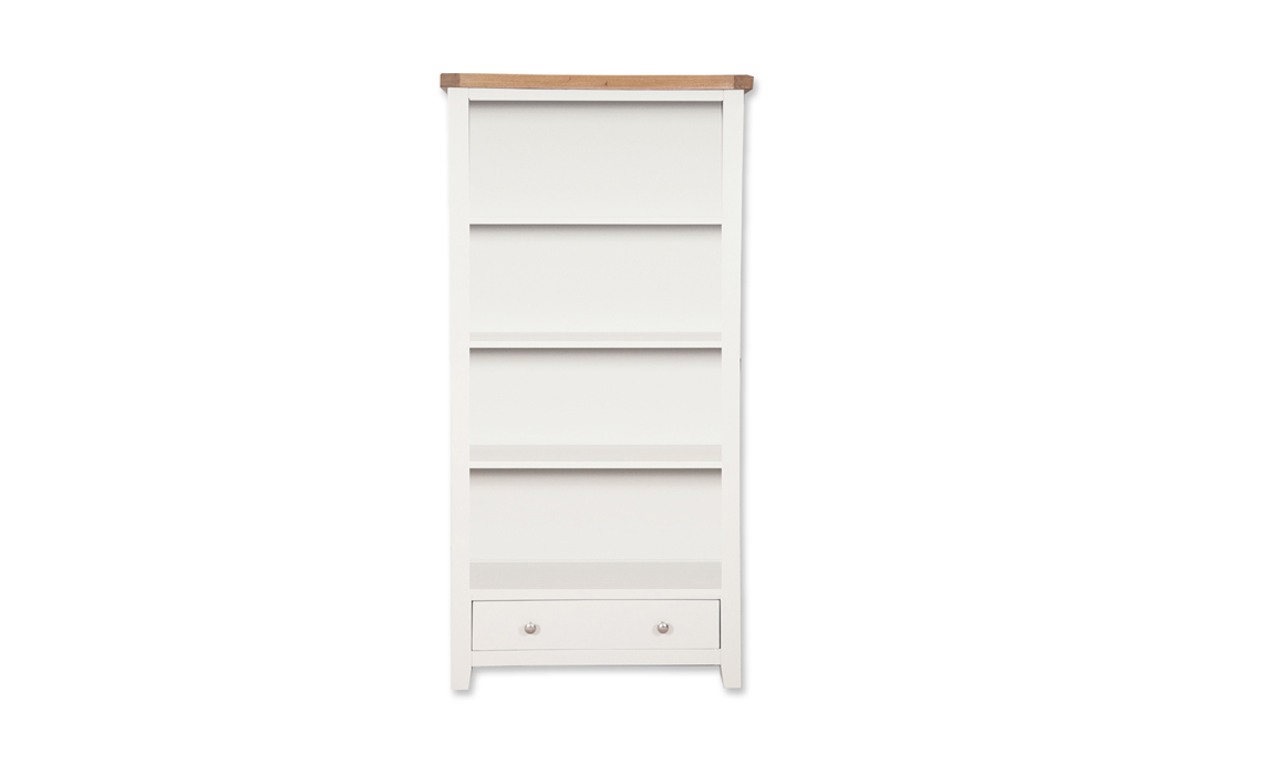 Henley White Painted Large Bookcase
