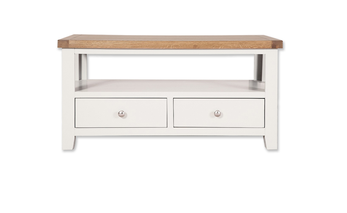 Henley White Painted Coffee / TV Table