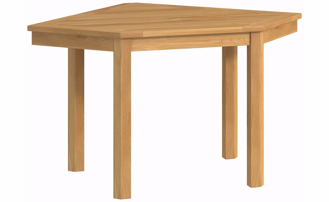 Pembroke Oak Office Corner Desk
