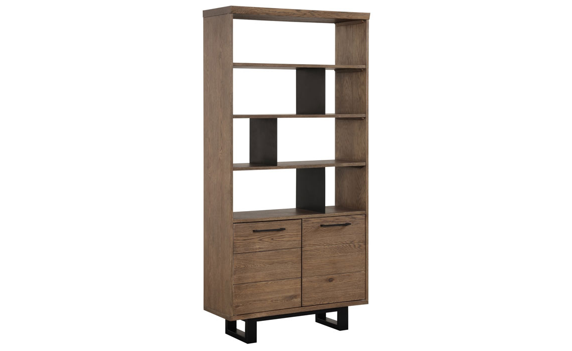 Boston Oak Shelf Unit