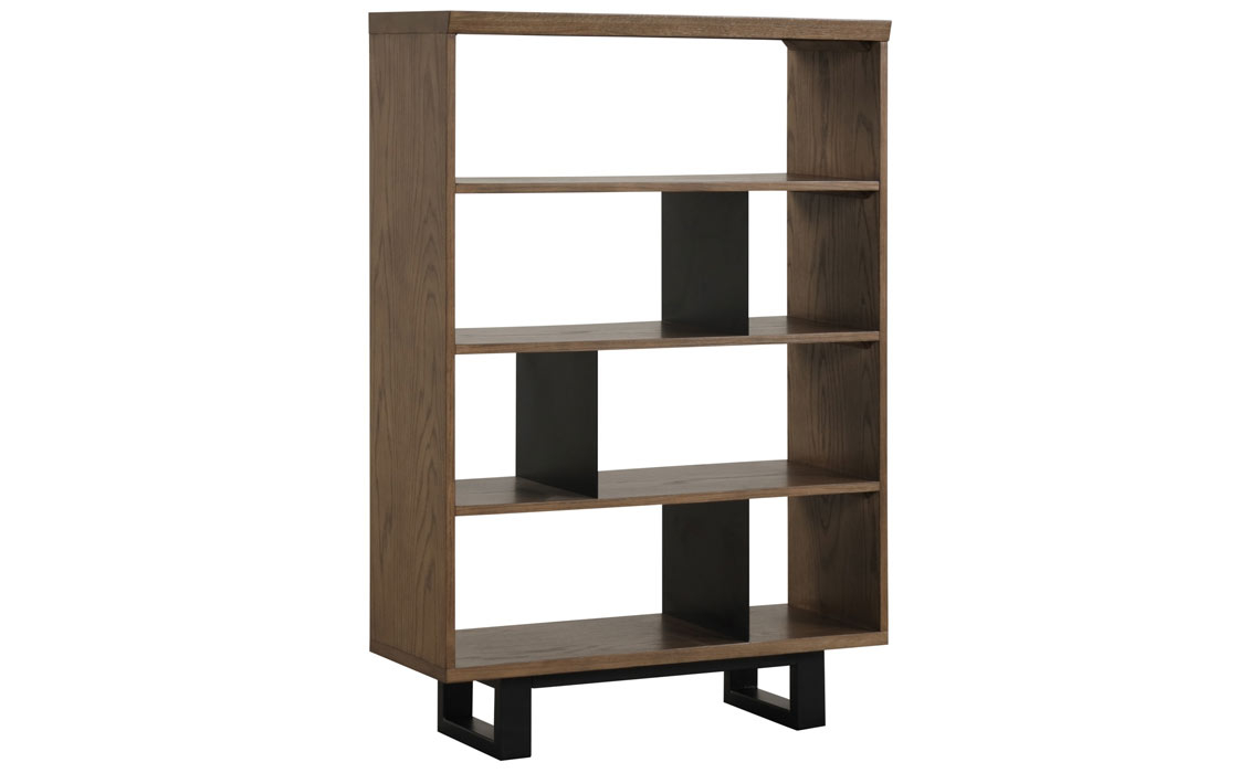 Boston Oak Low Shelf Unit