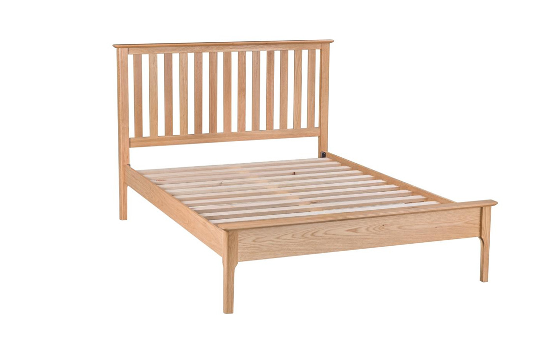 Odense Oak 5ft Kingsize Slatted Bed Frame