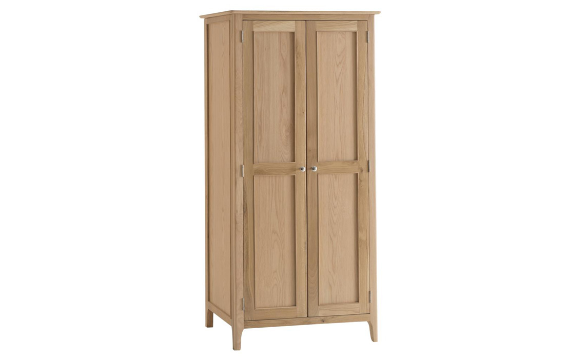 Odense Oak Full Hanging Wardrobe