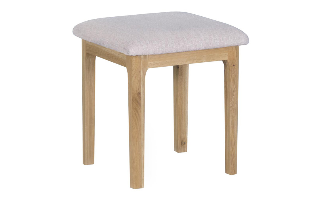 Odense Oak Dressing Table Stool