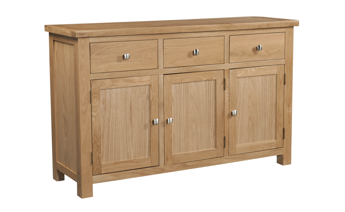 Lavenham Oak 3 Door Sideboard