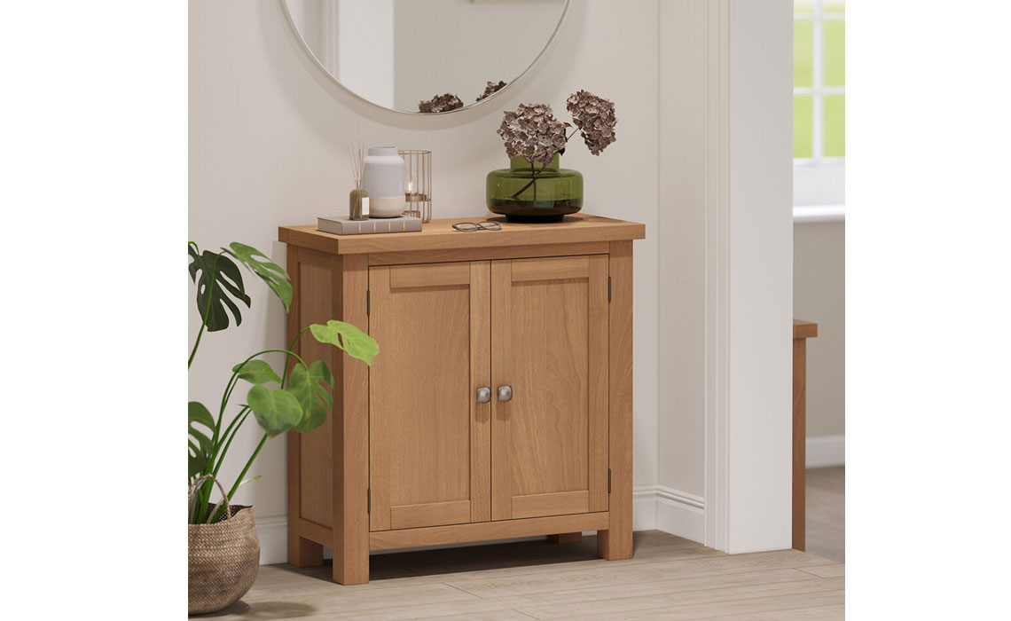 Lavenham Oak 2 Door Cabinet