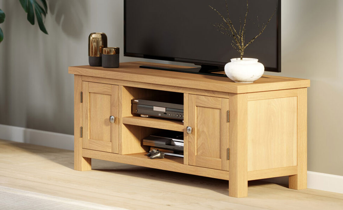 Lavenham Oak Large TV Unit