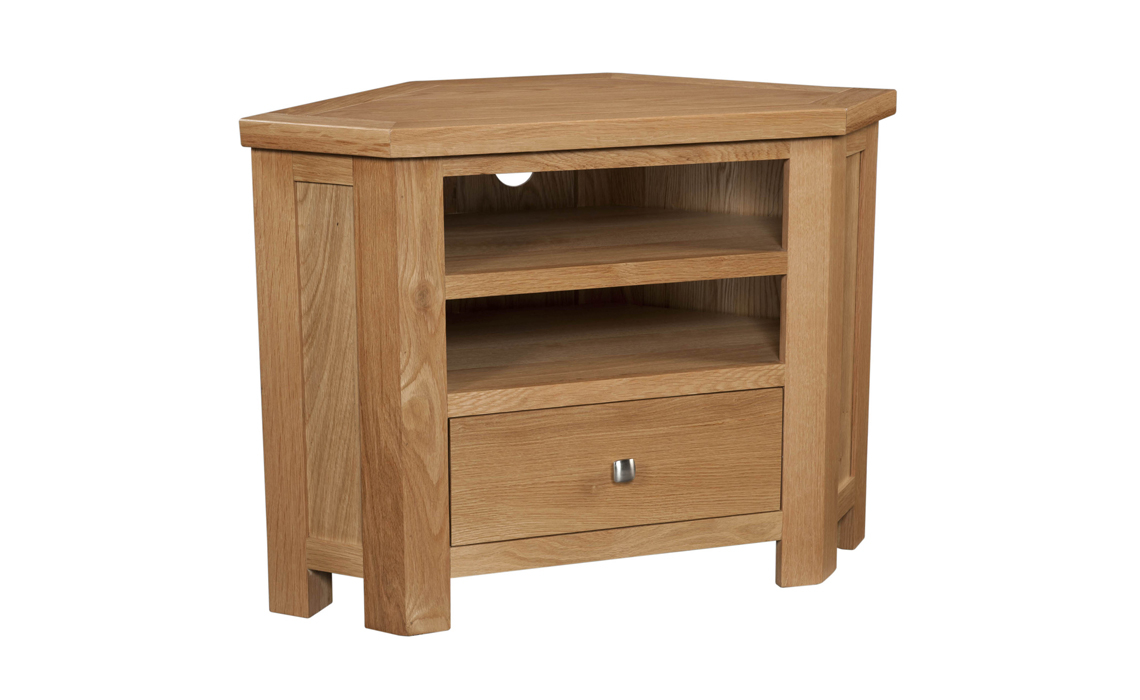 Lavenham Oak Corner TV Unit