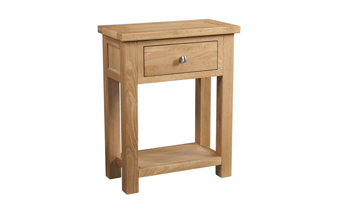 Lavenham Oak 1 Drawer Console Table