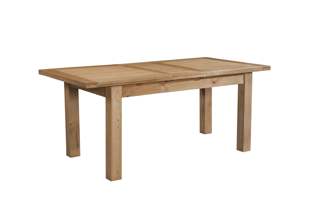 Lavenham Oak 120-153cm Extending Dining Table 