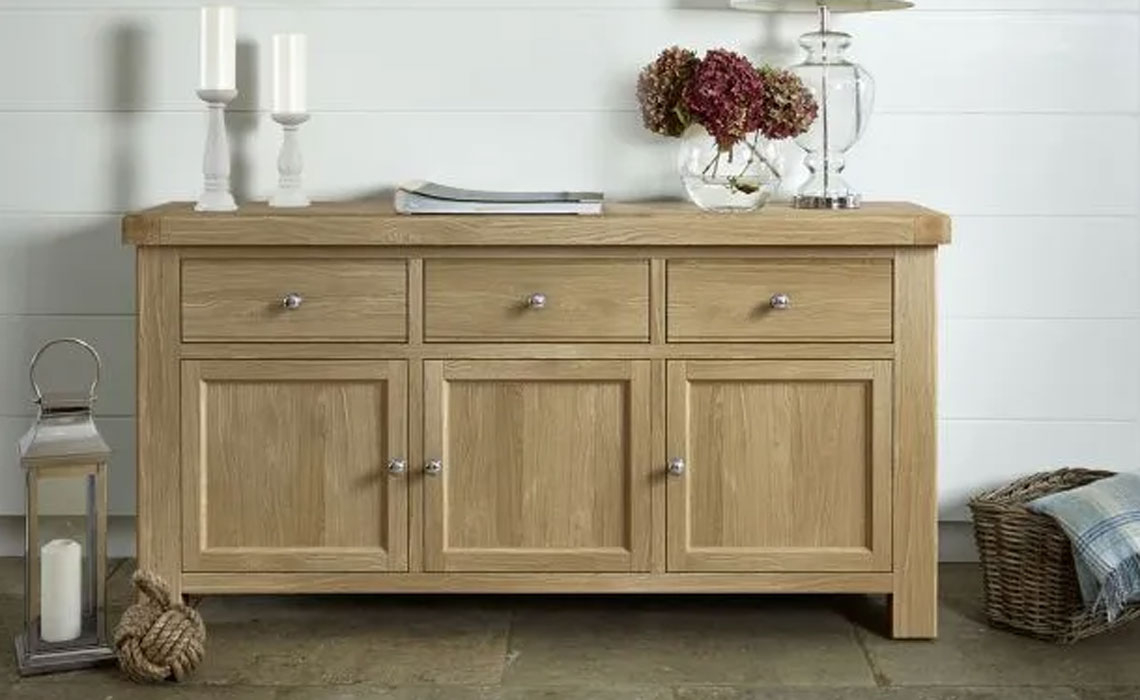 Kensington Oak Large Sideboard