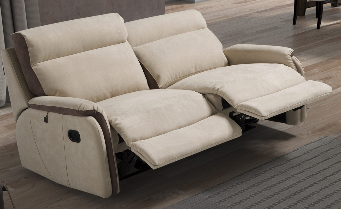Florence 3 Seater Recliner (2 Cushions) - Electric Or Manual