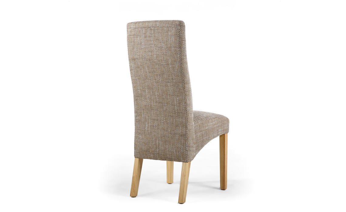 Oban Oatmeal Tweed Dining Chair