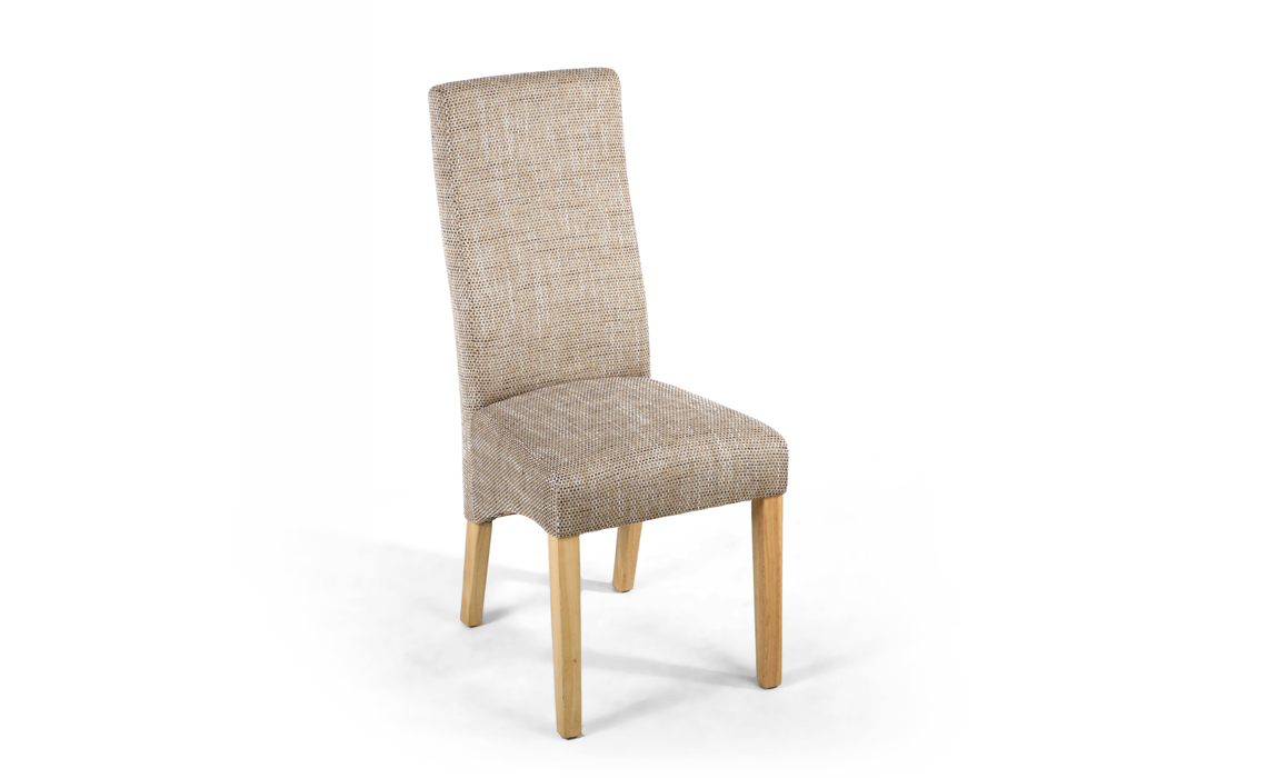 Oban Oatmeal Tweed Dining Chair