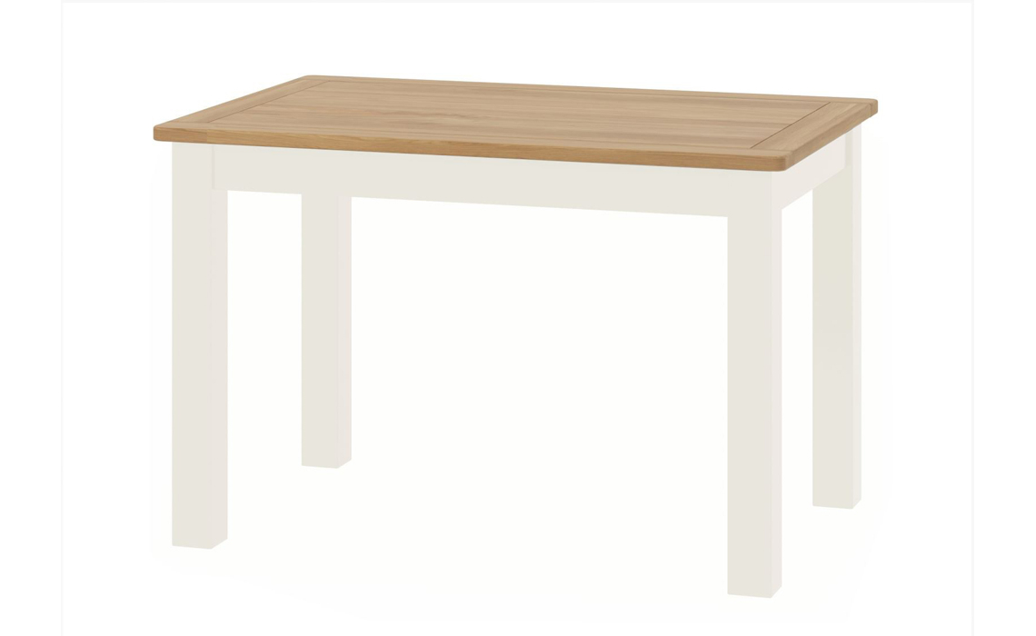 Pembroke White Painted 120cm Fixed Dining Table