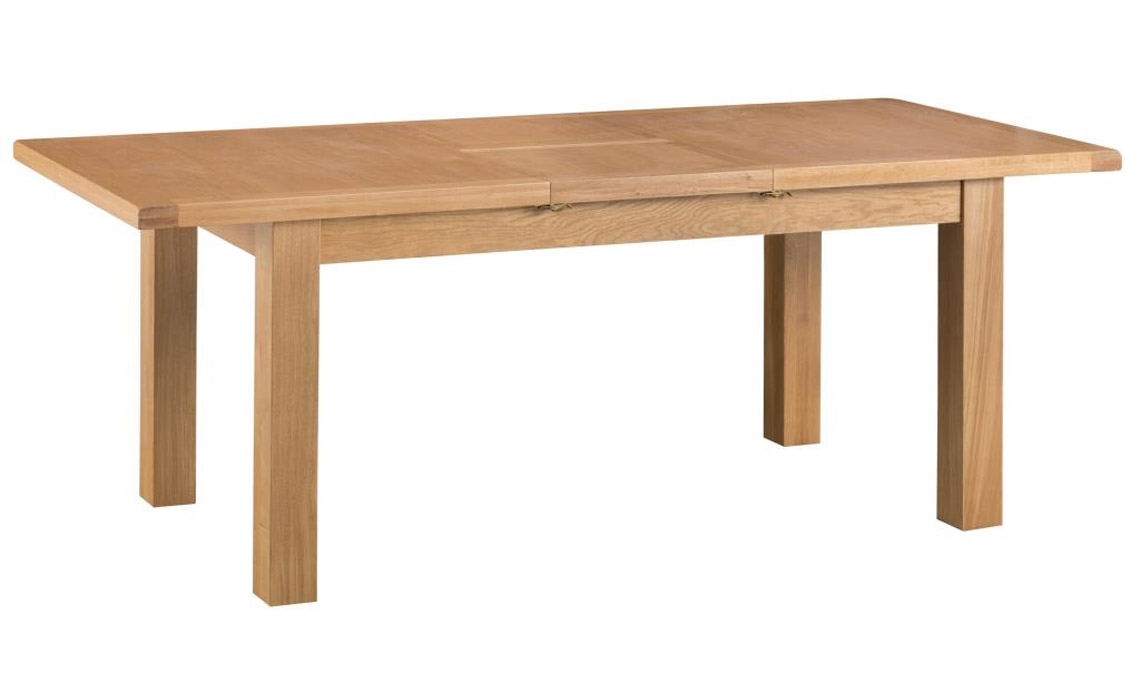 Burford Rustic Oak 170-220cm Butterfly Extending Dining Table