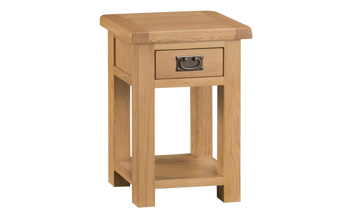 Burford Rustic Oak Side Cabinet