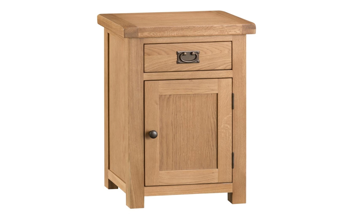 Burford Rustic Oak Small Cupboard