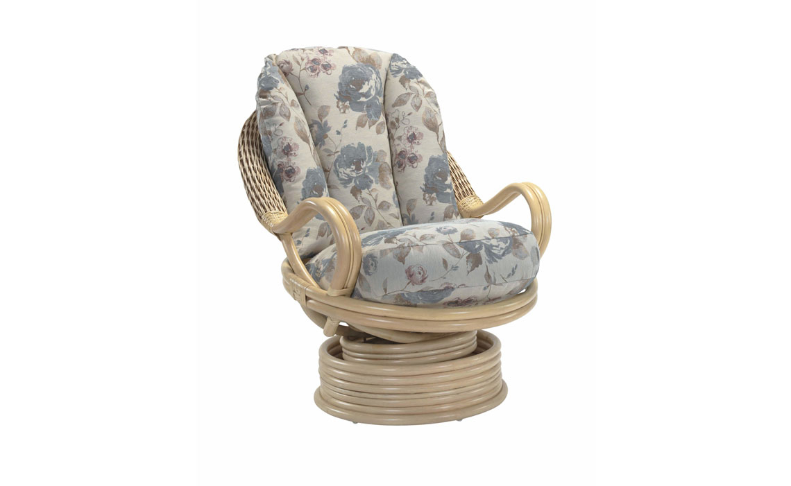Orwell Swivel Rocking Chair in Natural Wash