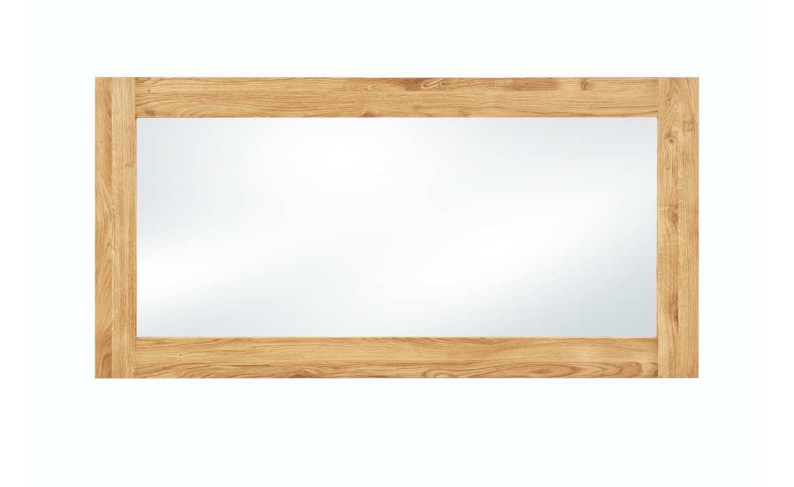 Majestic Solid Oak Mirror 