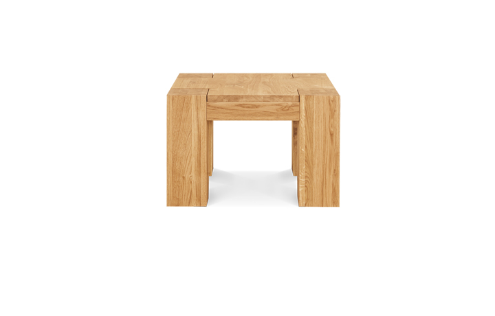 Majestic Solid Oak Lamp Table