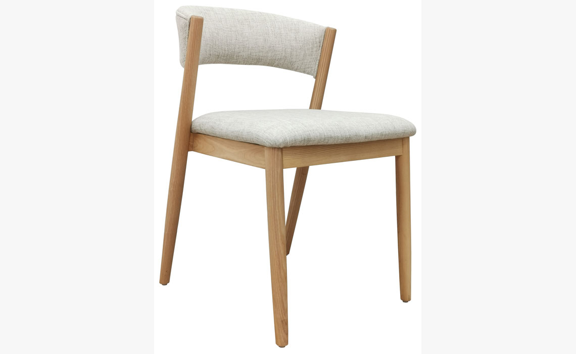 Origin Oak Upholstered Dining Chair (Natural)