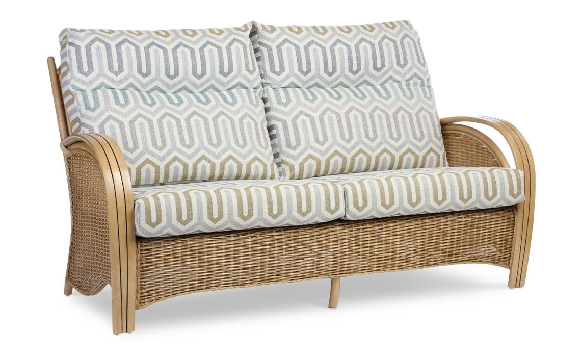 Maria 3 Seat Sofa in Light Oak