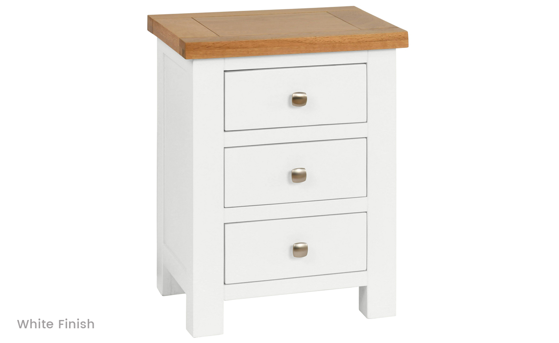 Lavenham Painted 3 Drawer Bedside