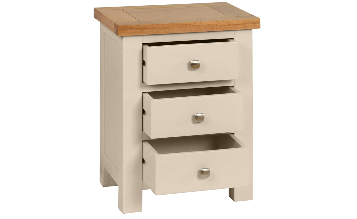 Lavenham Painted 3 Drawer Bedside