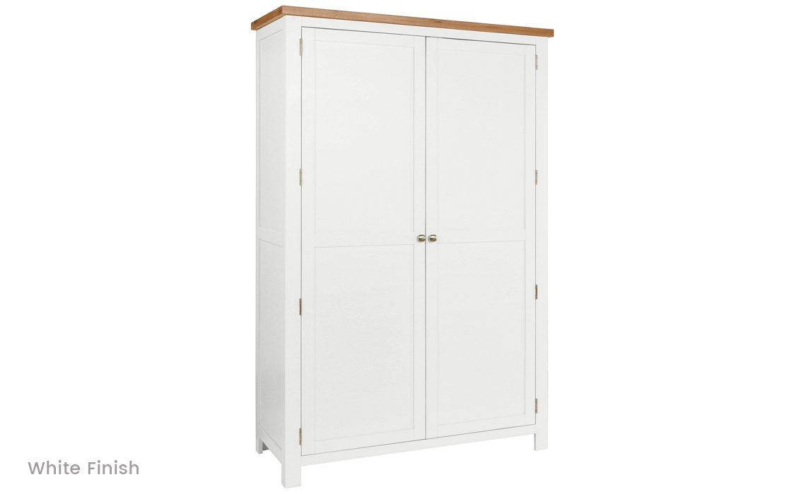 Lavenham Painted Double Full Hanging Wardrobe