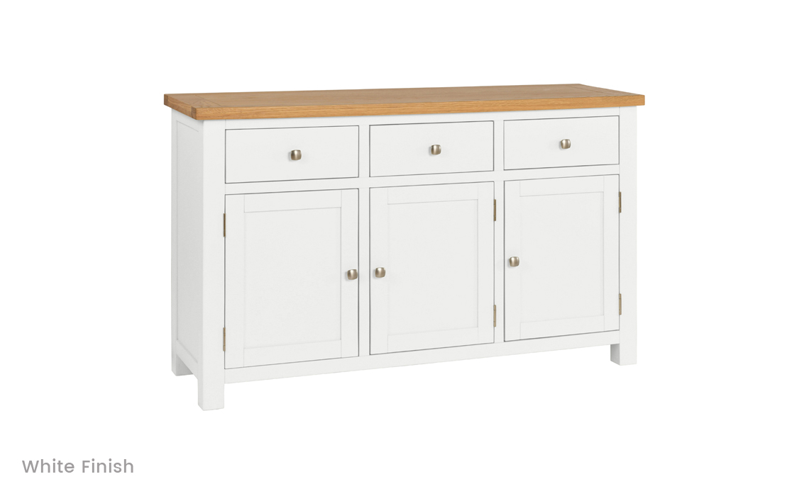 Lavenham Painted 3 Door Sideboard