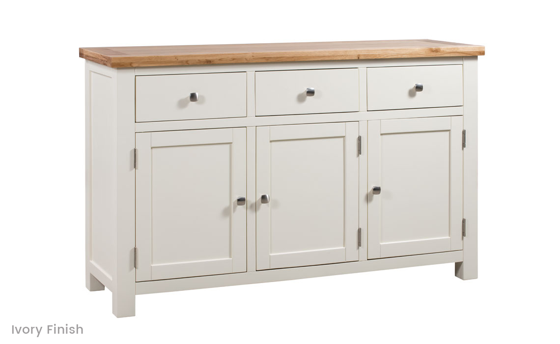 Lavenham Painted 3 Door Sideboard