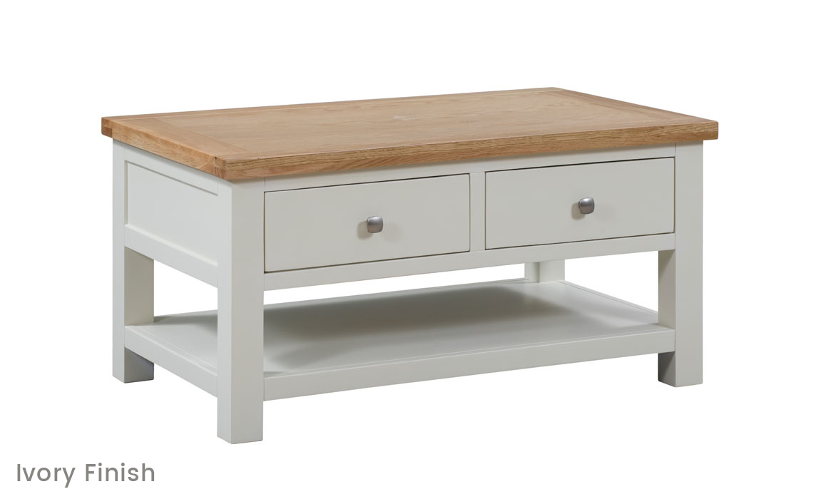 Lavenham Painted 2 Drawer Coffee Table