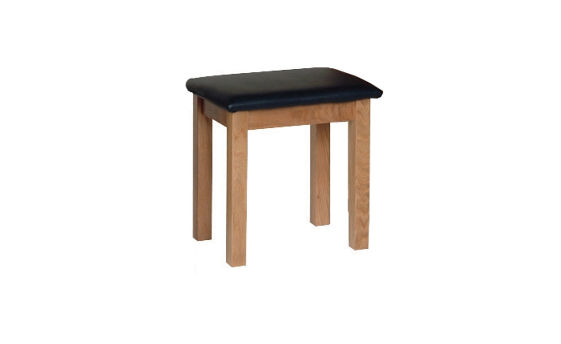 Woodford Solid Oak Dressing Table Stool