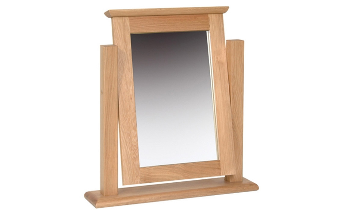 Woodford Solid Oak Single Dressing Table Mirror
