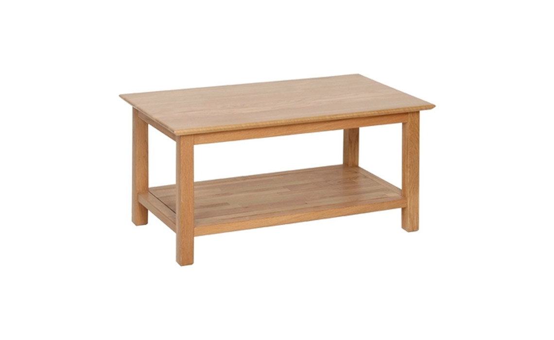Woodford Solid Oak Large Coffee Table