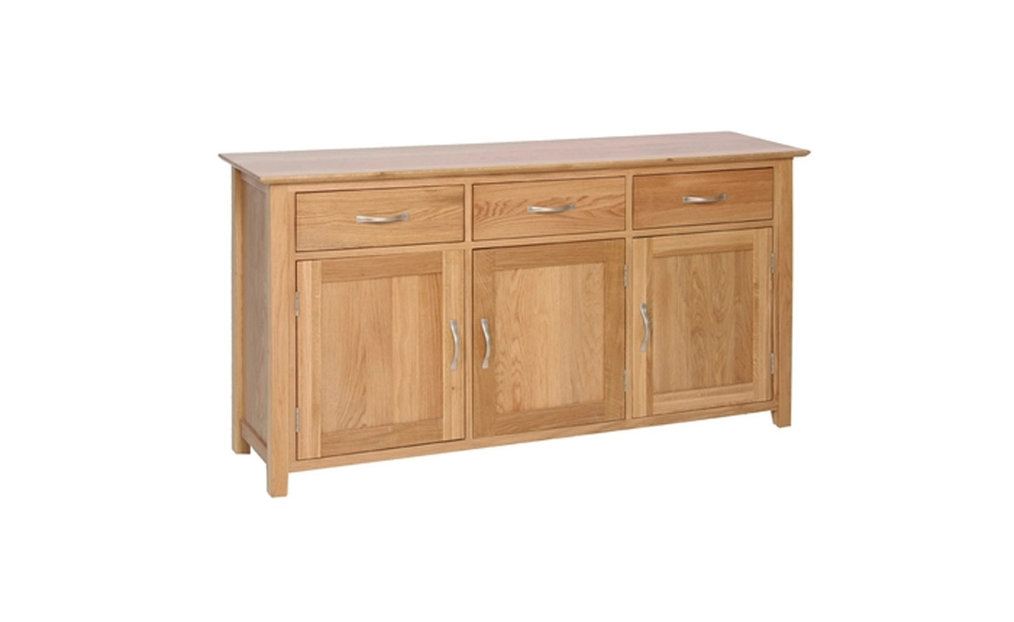 Woodford Solid Oak Large Sideboard