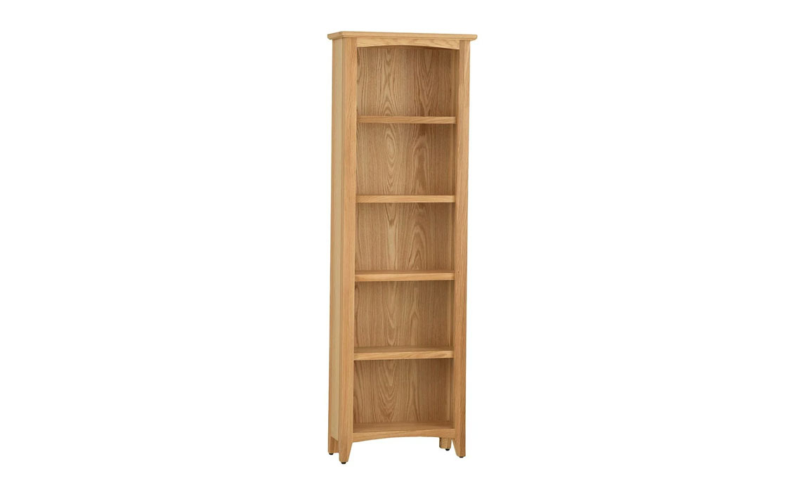 Columbus Oak Large Bookcase 