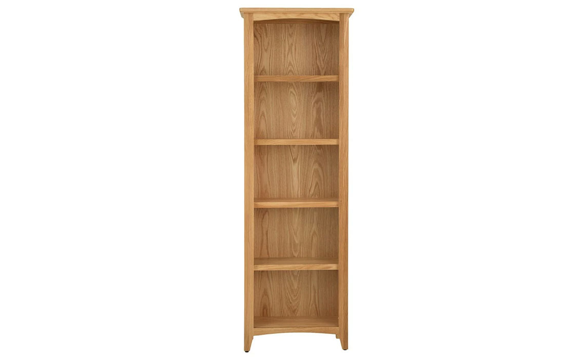 Columbus Oak Large Bookcase 